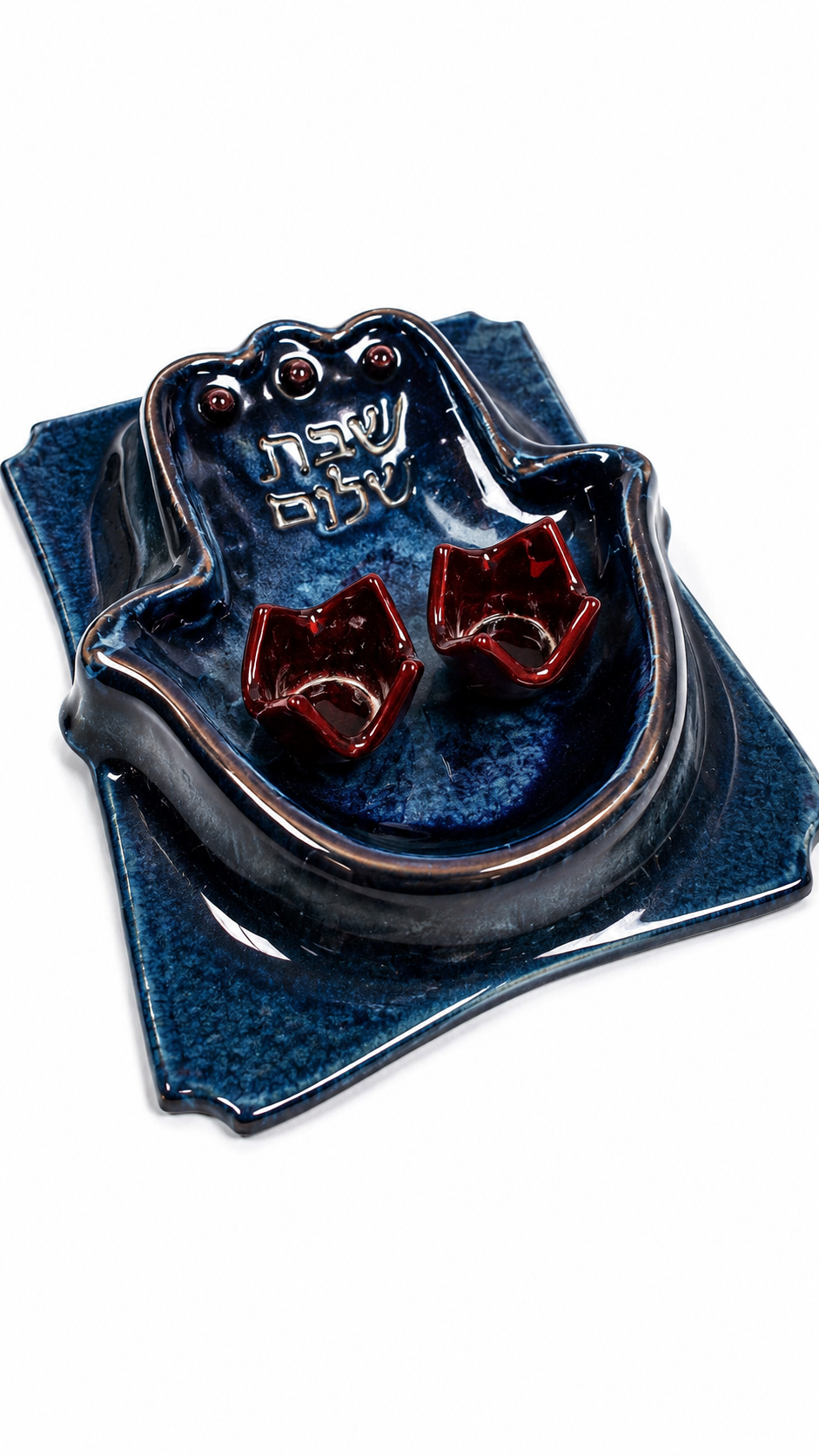 אביטראז׳ — סט שבת שלום | פיוזינג בעבודת יד מאת אבי בן הרוש